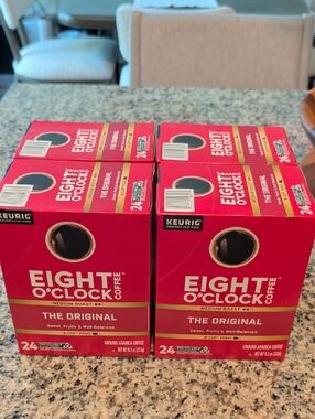 Keurig Red Eight O'Clock Coffee K-Cup Boxes, The Original 24 Pods
